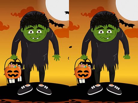 Halloweenské rozdíly