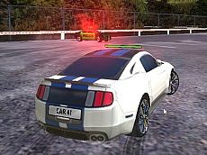 Demolice při havárii parkovacího auta