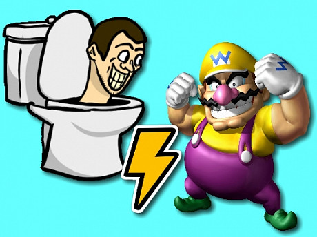 Toaleta Skibidi vs. Wario