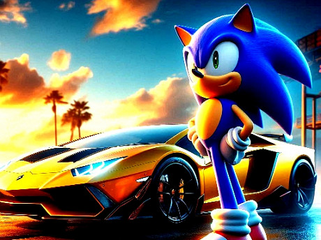 Sonic Run pro Lamborghini