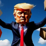 Trumpova výzva kymácení se při chůzi